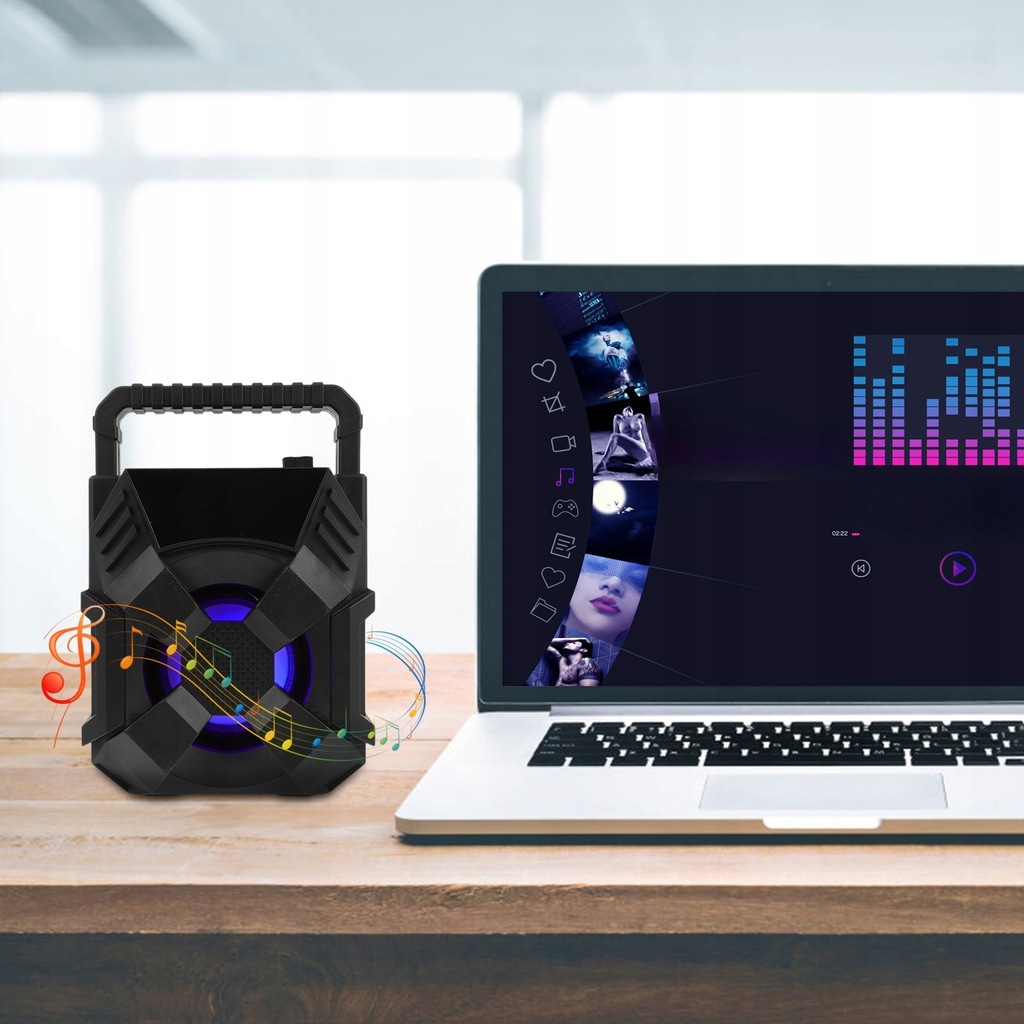 фото №7, Przenośny динамік sound bar сабвуфер динаміки stacjonarne бортовий комп'ютер