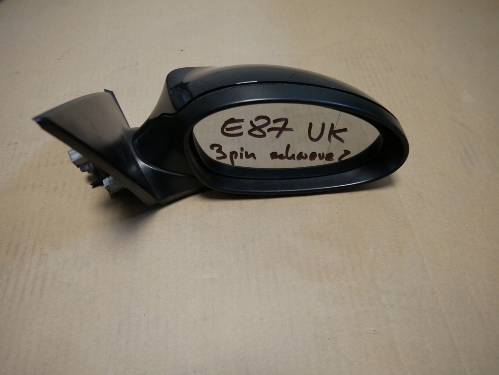 Купить Bmw e87 зеркало правое 3pin uk rhd schwarz ii 3 pin