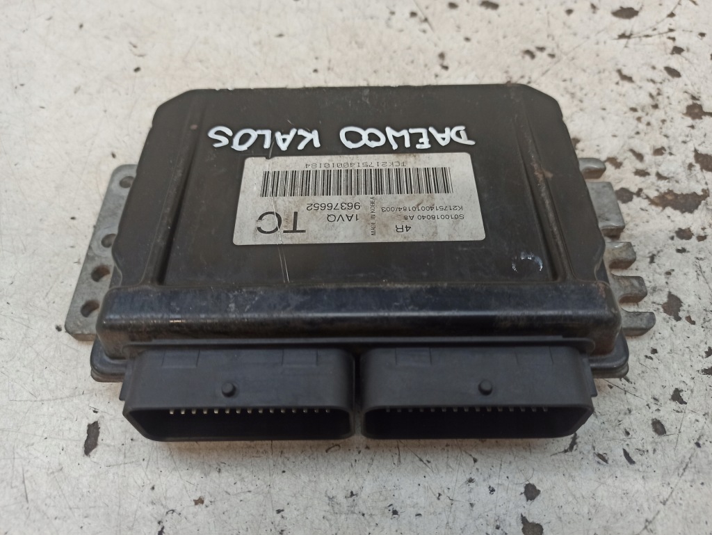 фото №7, Daewoo kalos 1.2 бортовой компьютер двигателя 96376652