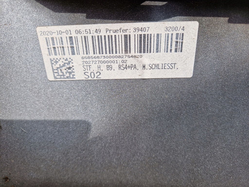 фото №7, Audi rs4 a4 b9 8w бампер задняя задний