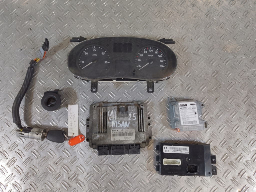 фото №1, Nissan primastar 02-06 бортовий комп'ютер набір 2.5 dci