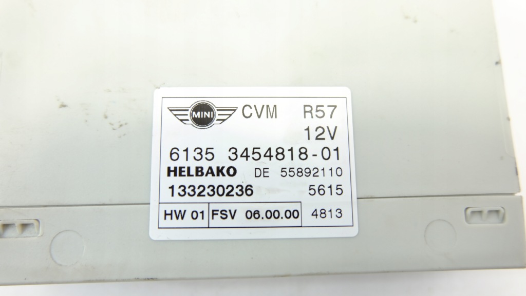 Mini cooper r57 модуль блок керування дах 3454818 Доставка