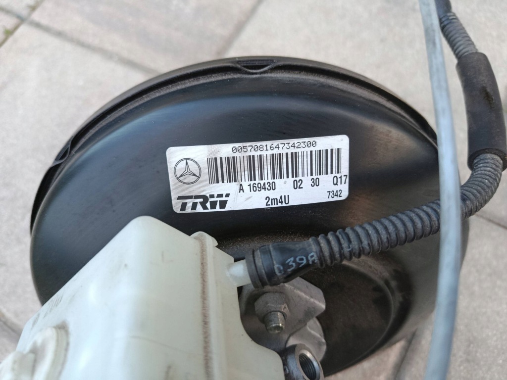 Усилитель тормозов насос тормозная eu mercedes-benz a w169 рестайлинг  1.5 Цена