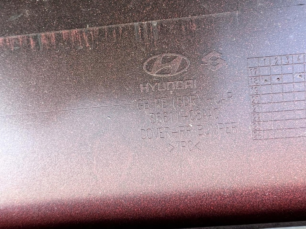 фото №10, Бампер задня hyundai i20 lift 18-