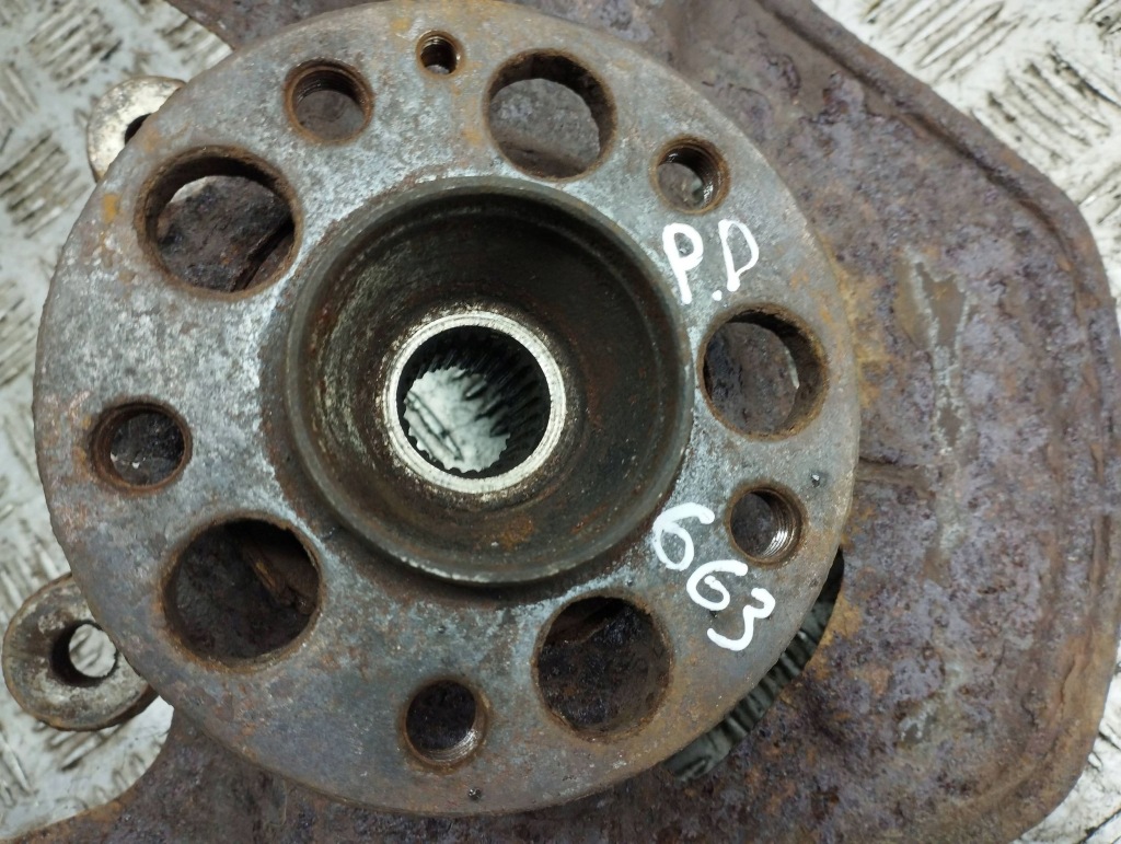 фото №6, Mercedes-benz a w169 2004 ступица колеса передний