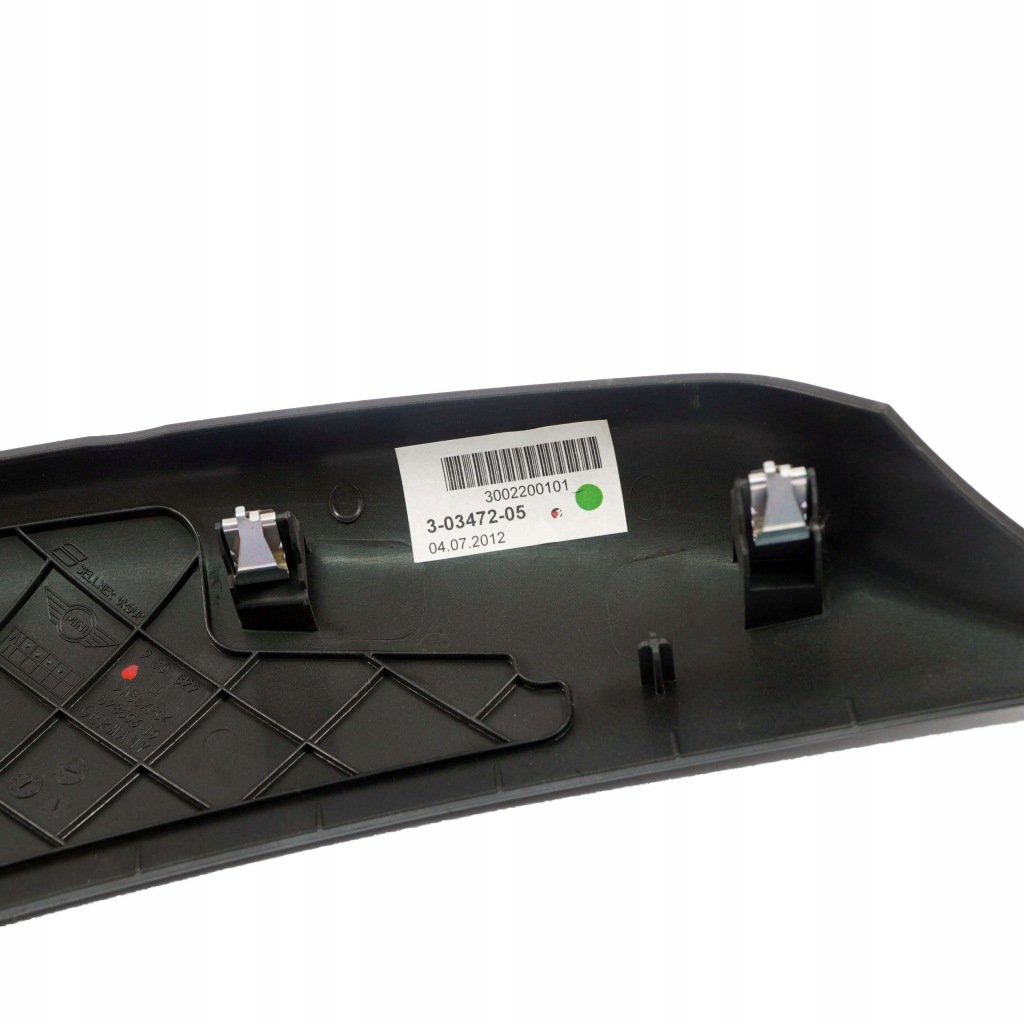 фото №10, Mini countryman r60 защита корпус консоли панели левый перед 9801829