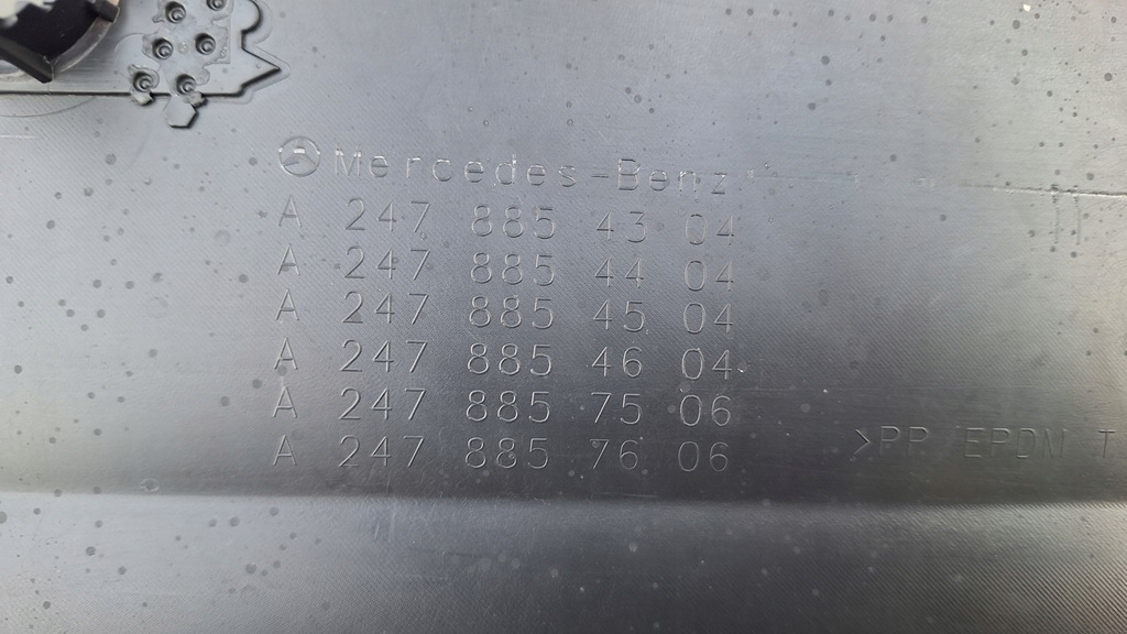 фото №8, Mercedes gla h247 amg диффузор бампера заднего