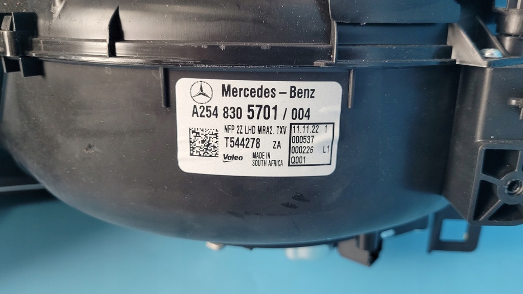 фото №7, Mercedes w206 отопитель воздуходувка a2548305701