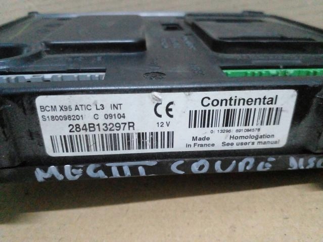 фото №2, Модуль bcm renault scenic iii 1.4 tce 284b13297r