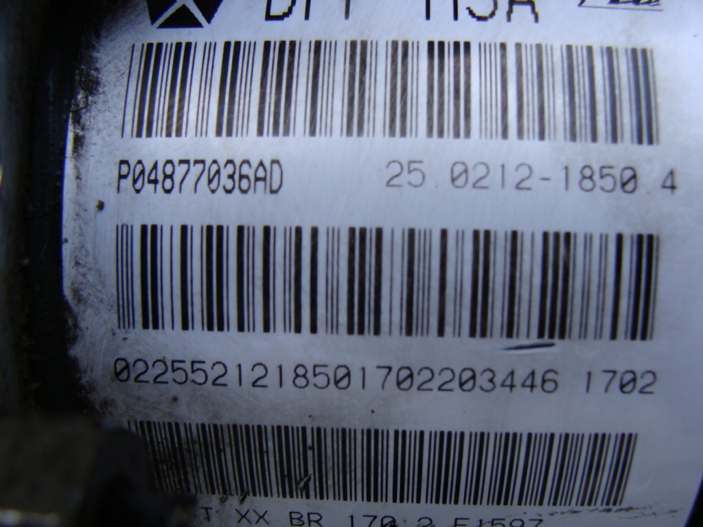 фото №3, Abs esp jeep compass ii p04877036ad