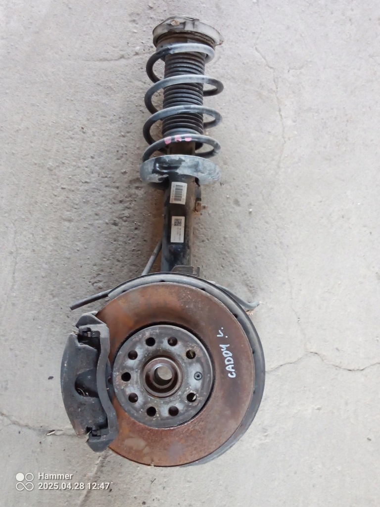 фото №1, Vw caddy 2k5 mcperson поворотний кулак ліва 2k5413031