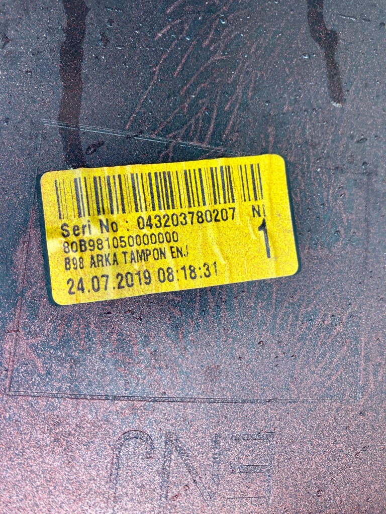 фото №9, Бампер задній renault clio iv 850225639r hb