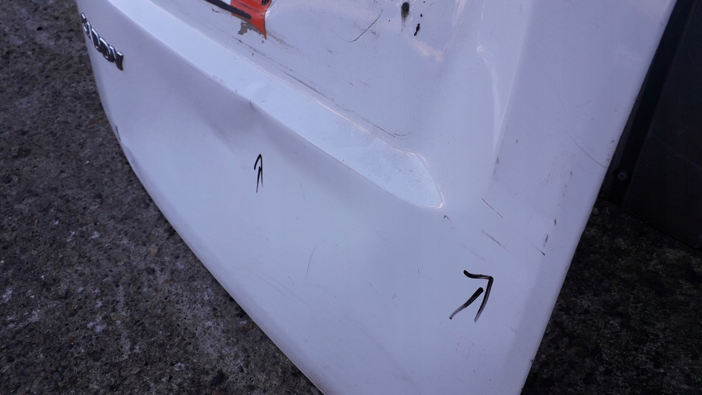 фото №15, Vw caddy 3 iii 03- крышка багажника дверь левая задние