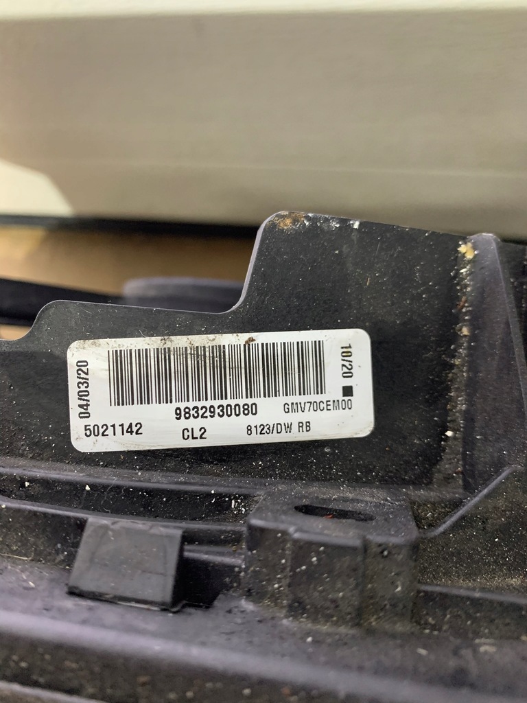 фото №6, Комплект радиатор вентилятор jumpy expert proace