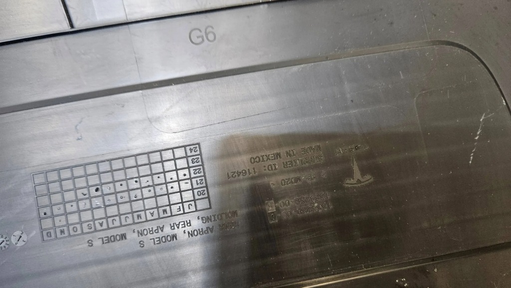 фото №9, Накладка ванна защита tesla s plaid 1564260-00-c