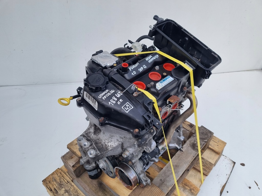фото №10, Двигун комплект peugeot 107 1.0 12v 68km задокументовано 188tyś 1kr 1kr-b52
