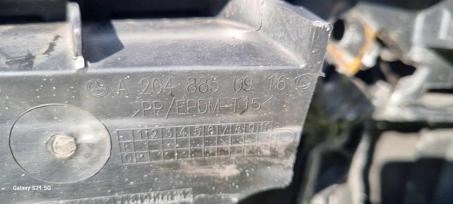 фото №5, Бампер передний перед mercedes c-klasa w204 lift