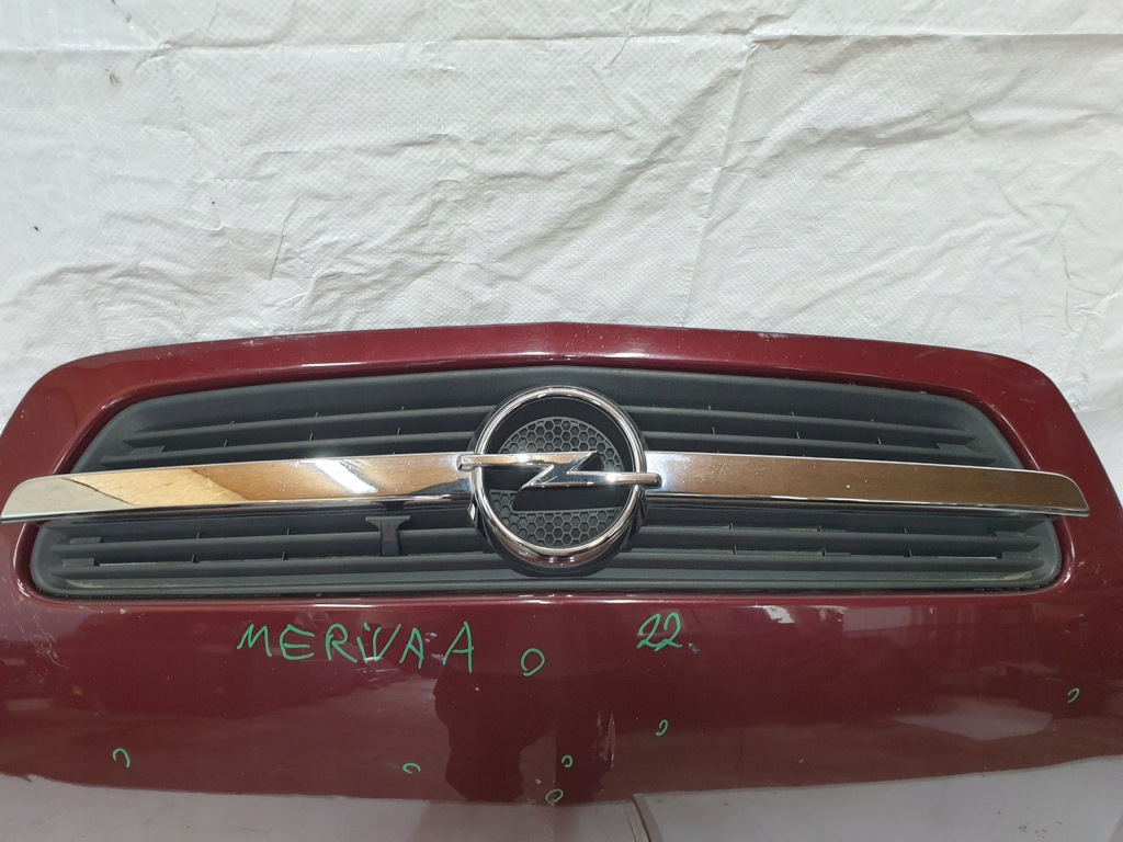 Opel meriva a 1 1 решітка радіатора капот кришка двигуна Зі Шроту