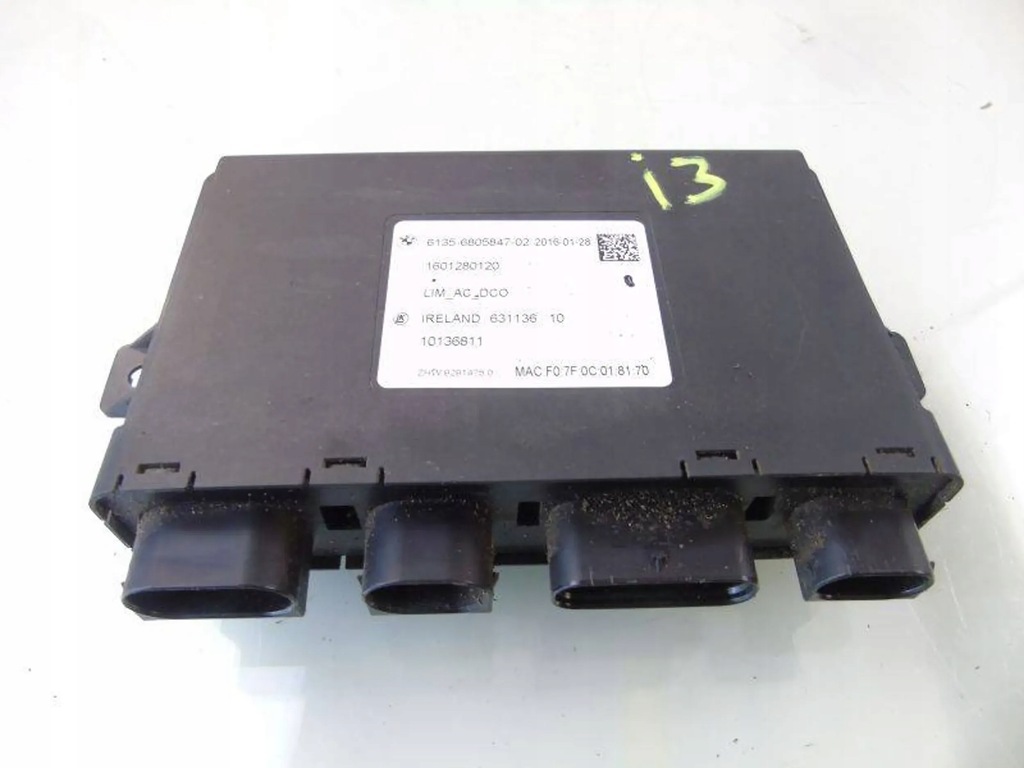 фото №1, Bmw i3 l01 модуль lim блок керування 6805847