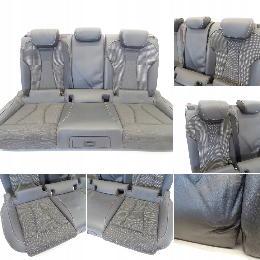 фото №16, Сидіння перед задня задні заднє сидіння комплект шкіра audi a3 8v sedan s-line