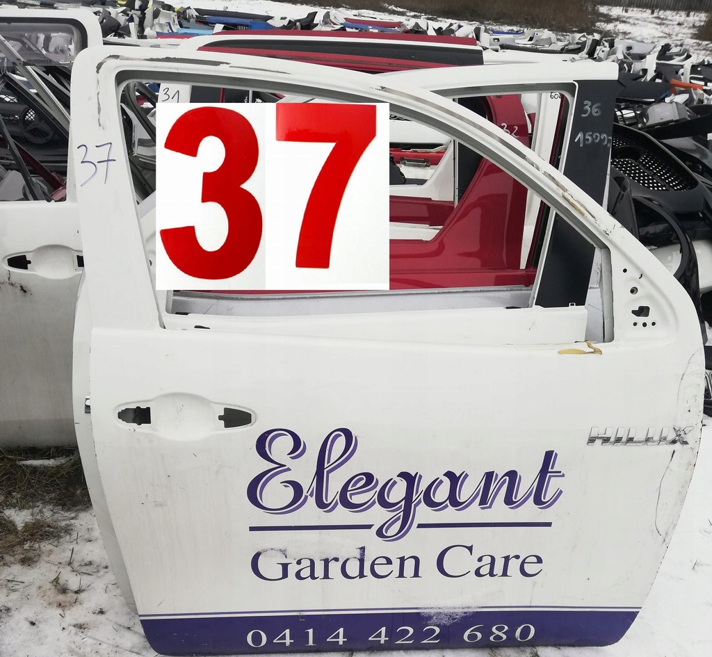 фото №6, 89. 41.37. toyota hilux двері праве 2016- 2-drzwio