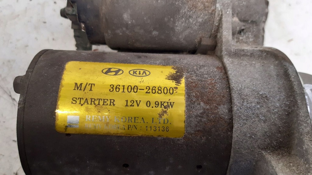 фото №4, Стартер kia rio ii 1,4