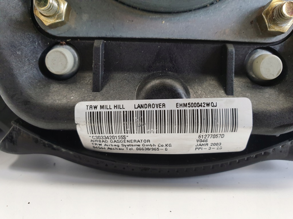 фото №7, Range rover iii l322 подушка водителя подушка безопасности