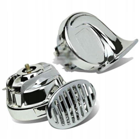 фото №10, Клаксон автомобильный улиточный 2-tonowy 12v 2 szt