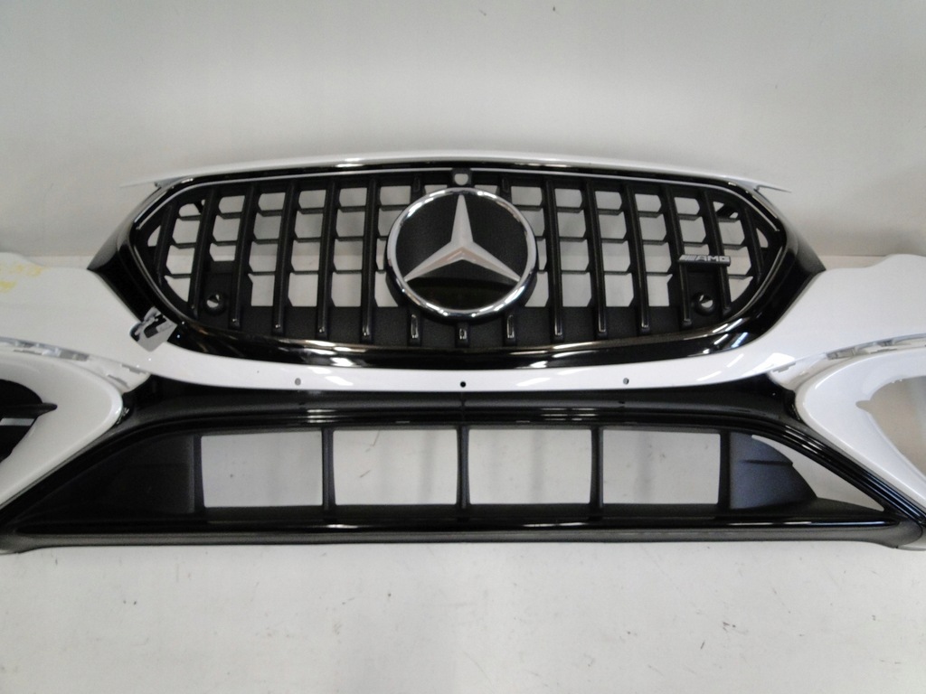 фото №12, Mercedes бампер передний a2148856902 e klasa 214 w214 e53 53 amg pts камера