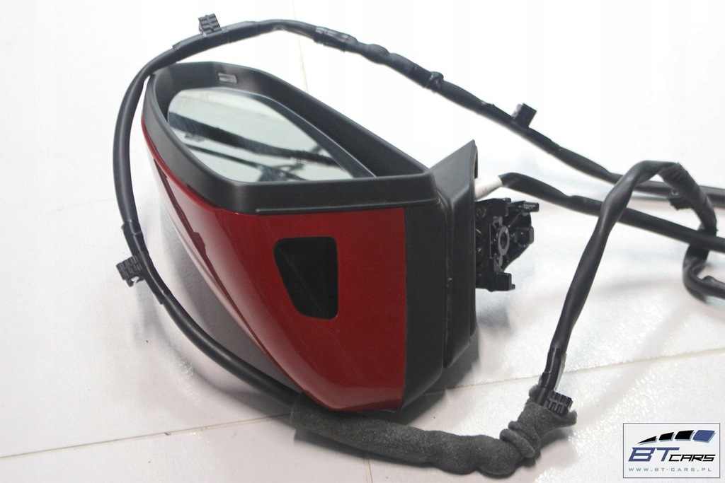 фото №7, Audi tt зеркало дверь правое 10+2pin anglik 8s цвет: ly3u - красный tan