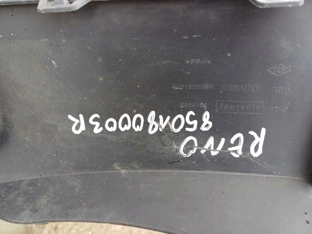 Renault scenic 3 3 09- накладка спойлер бампера заднего 850180003r Киев