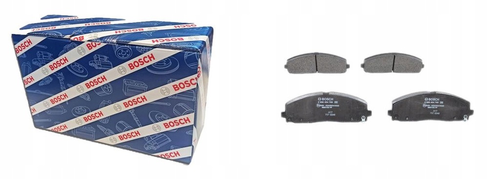 фото №1, Bosch тормозные колодки тормозной. lancia voyager 11- перед