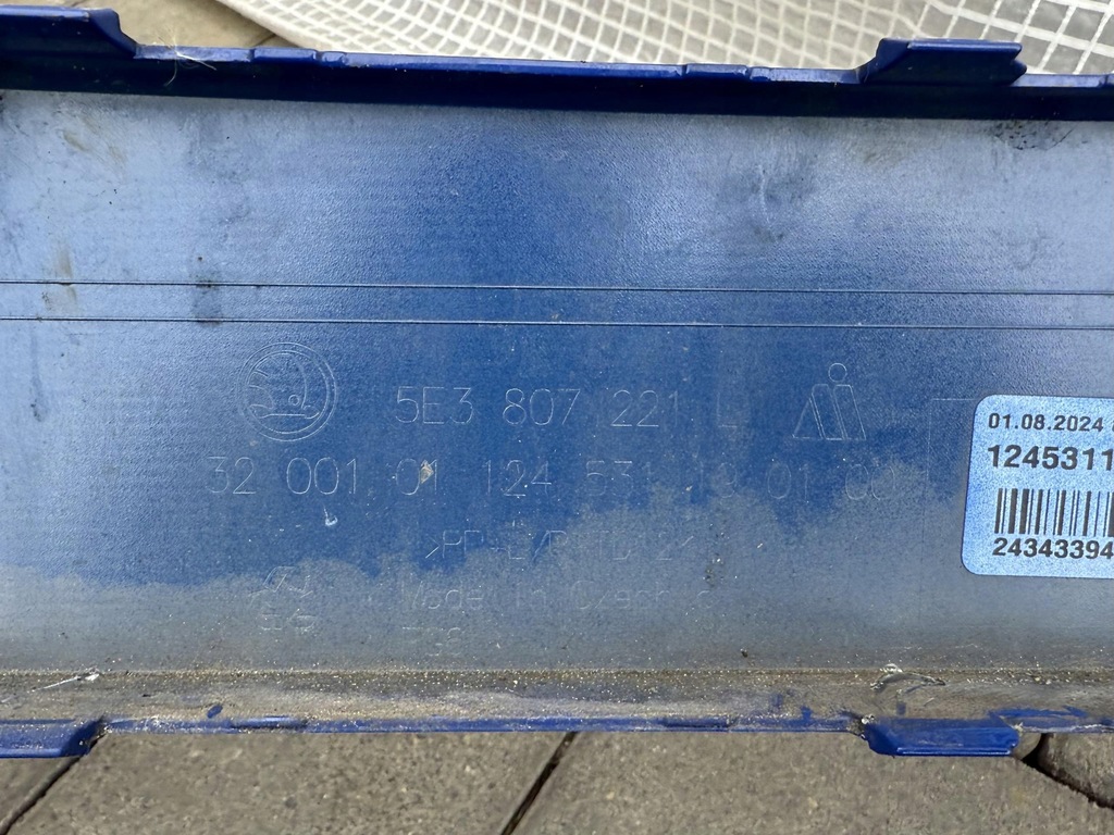 фото №11, Skoda octavia iv lift бампер передний перед 5e3807221l