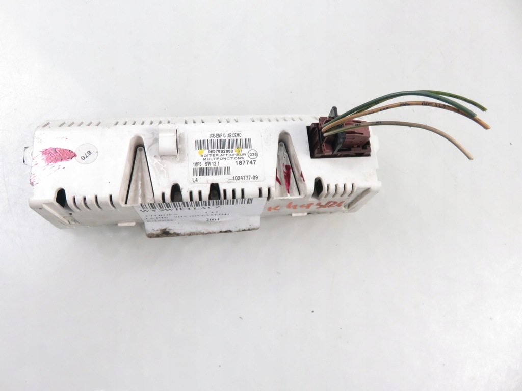 фото №5, Дисплей citroen c4 i 9657882880