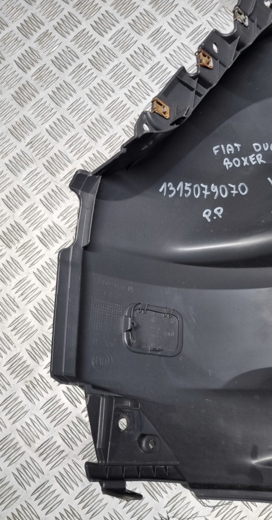 Fiat ducato boxer jumper szary кутик бампера перед правий 1315079070 Доставка