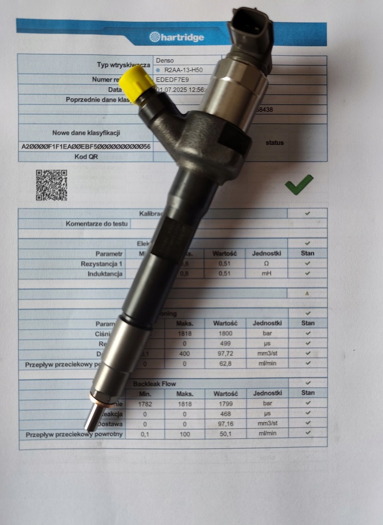 фото №2, Форсунка denso mazda 2.2 r2aa-13h50 відновлений