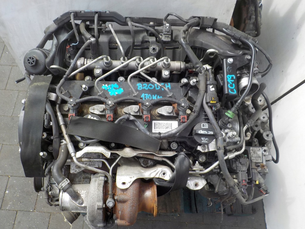 Opel insignia a b 16r zafira c 2.0 cdti 170km двигун b20dth комплектний Недорого
