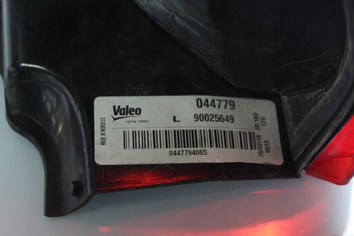 фото №4, Лампа левая задняя dacia dokker