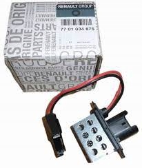 фото №1, Резистор вентилятор резистор renault clio kangoo оригінал 7701034875