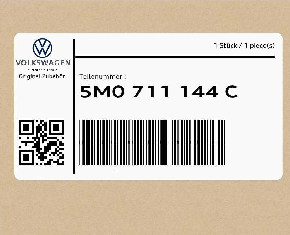 фото №1, Шильдик 5m0711144c vw scirocco