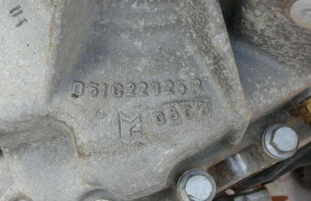 фото №9, Редуктор коробки передач розподільник коробка передач приладова d51b22034r