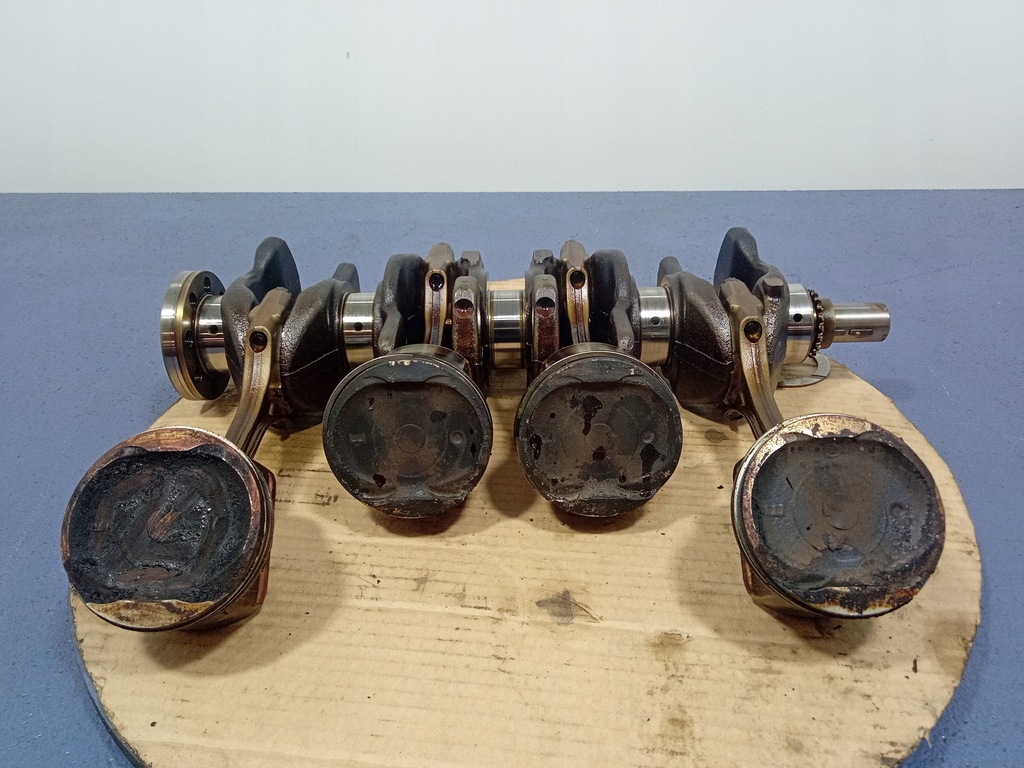 фото №7, Toyota rav4 iii xa30 2.0 vvti 1az-fe wał колінчастий поршні