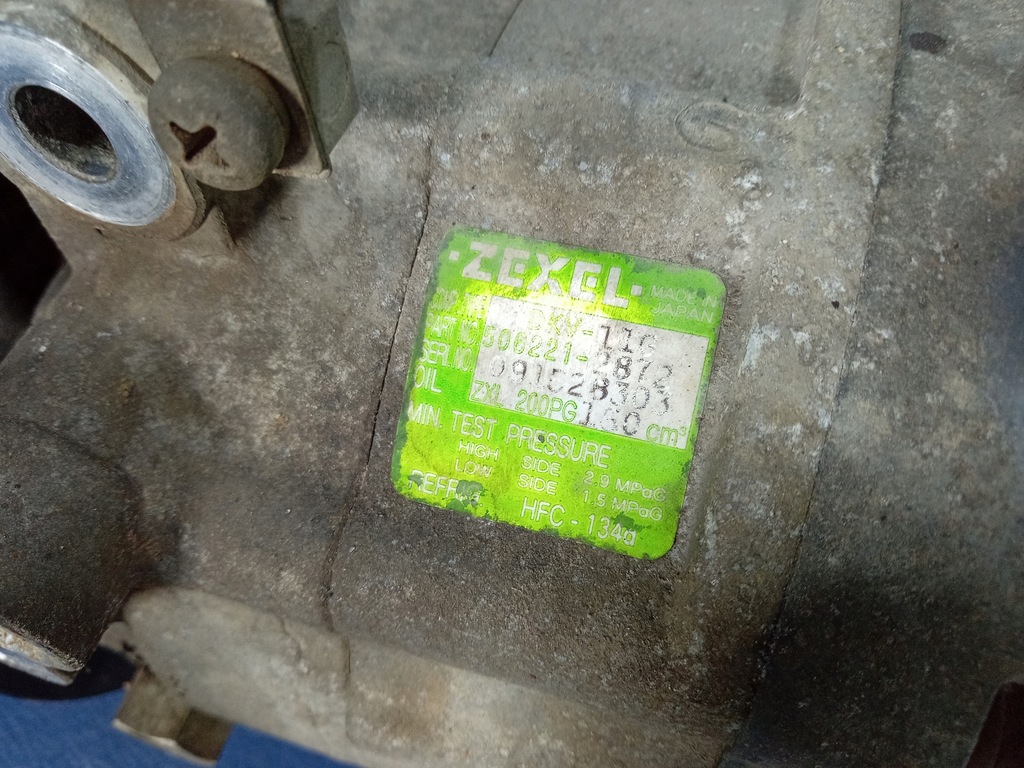 фото №6, Pajero pinin 1.8 gdi 120km компресор кондиціонера