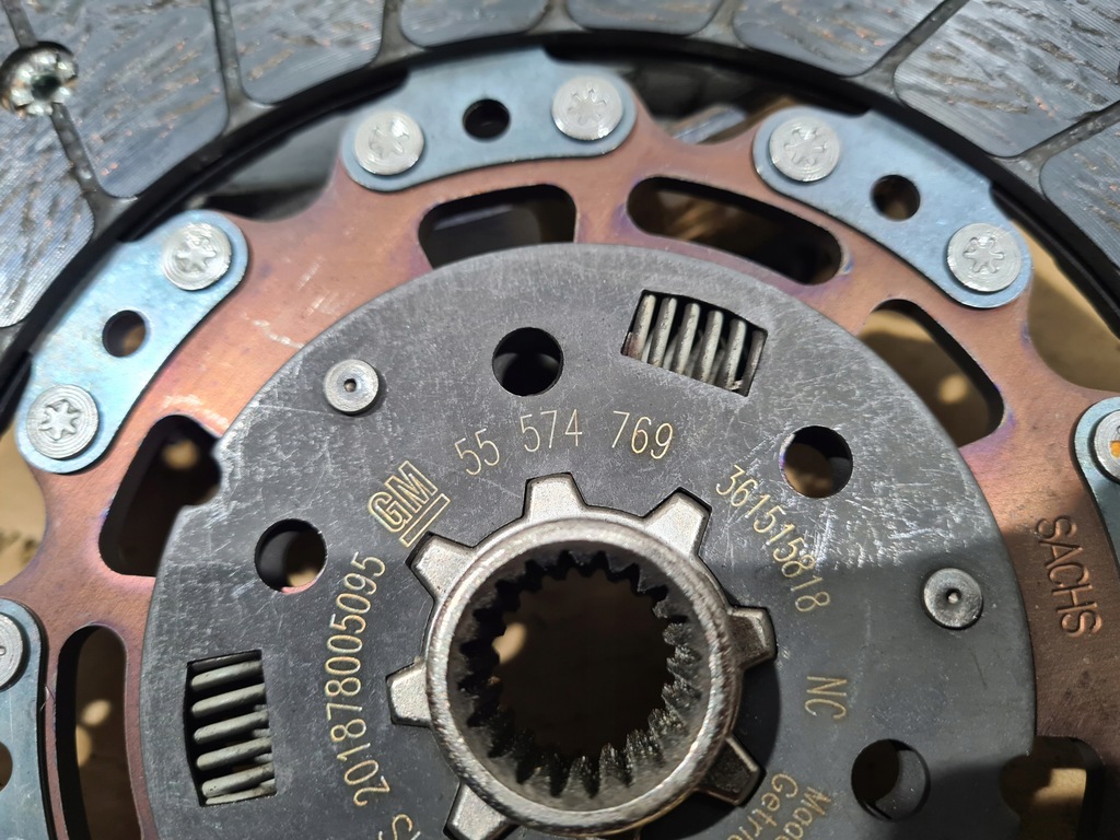 фото №13, Сцепление двухмассовый маховик колесо двухмассовый opel astra k mokka 1.4 turbo