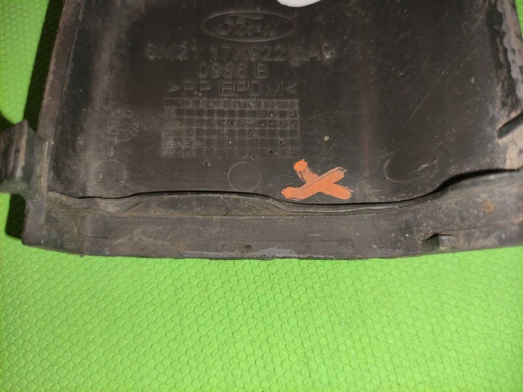 фото №3, Ford s-max заглушка фаркоп бампера задняя 6m2117k922