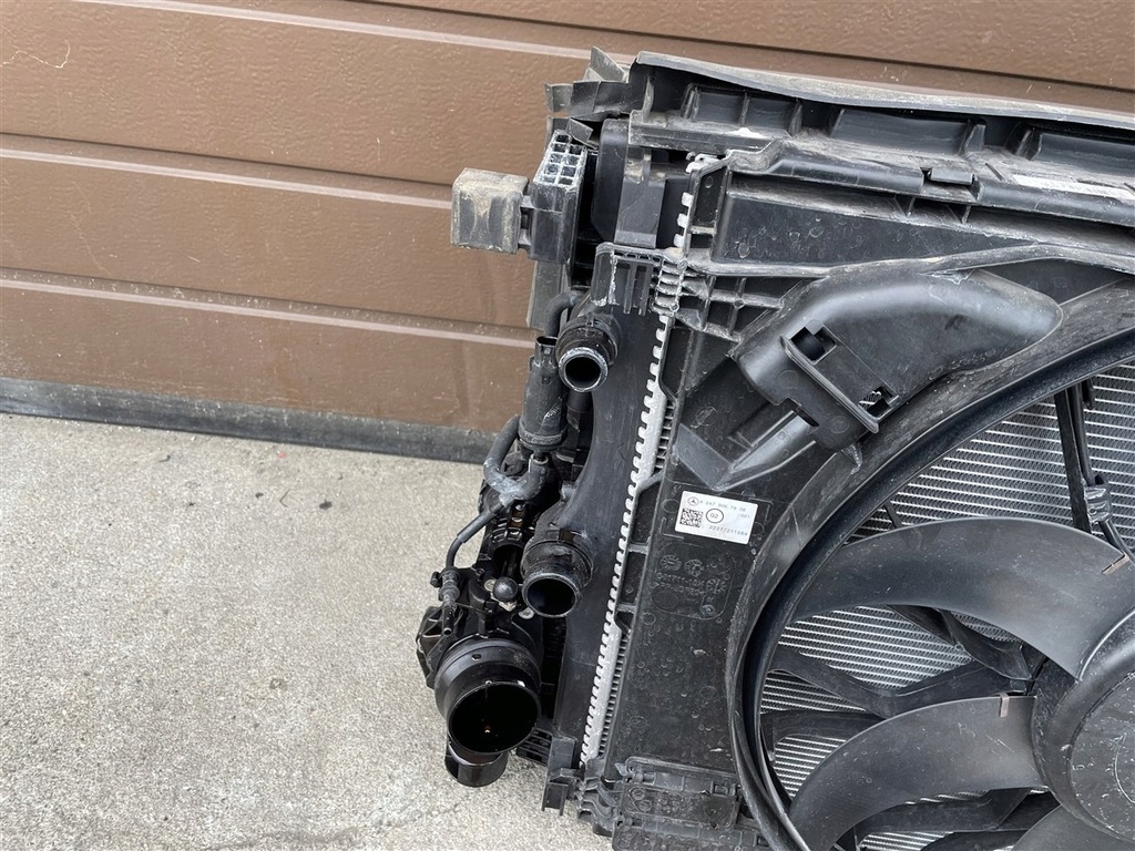 фото №6, Комплект радіатор радіатор 2.0 d автоматична коробка передач mercedes cla w118 a118 18-24r