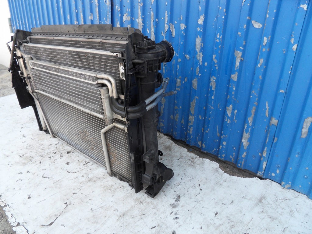 фото №7, Mercedes glk x204 08-12 3.0 cdi комплект радиатор радиатор вентилятор