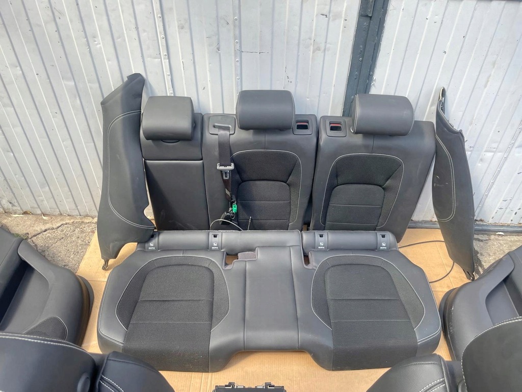 фото №2, Jaguar f-pace x761 r-dynamic сидіння заднє сидіння салон оббивка тунель