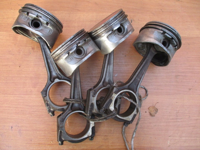 фото №11, Opel astra ii g meriva combo 1.6 8v z16se поршень 13101850 24772a + шатун