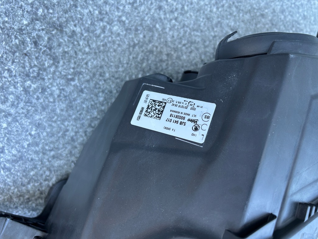 фото №5, Лампа ліва передня skoda rapid 5jb941017 poznań